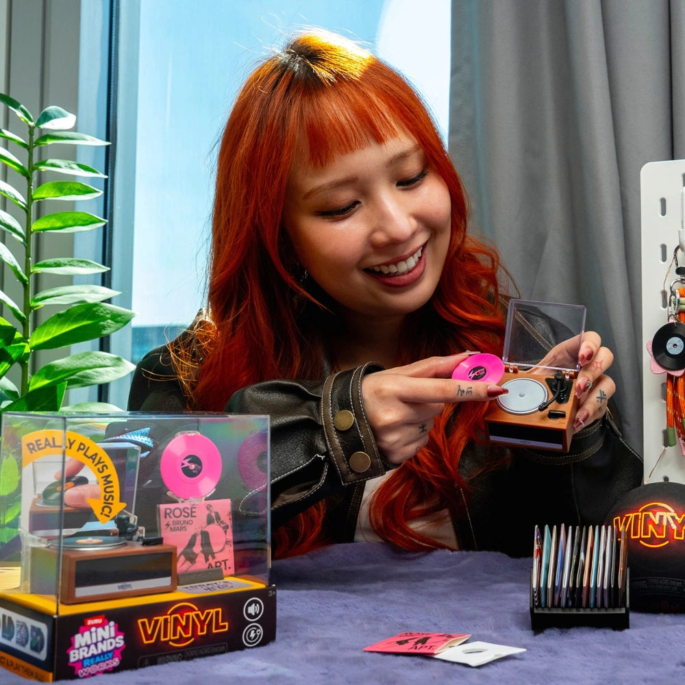 Mini Brands Really Works Vinyl Series 1 Playset By Zuru