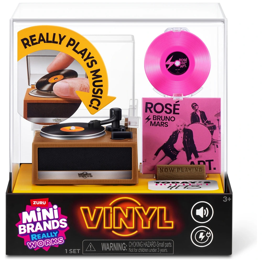 Mini Brands Really Works Vinyl Series 1 Playset By Zuru