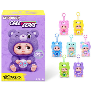 Starbox Sad Baby Care Bears Plush Keychains Blind Box Assortment