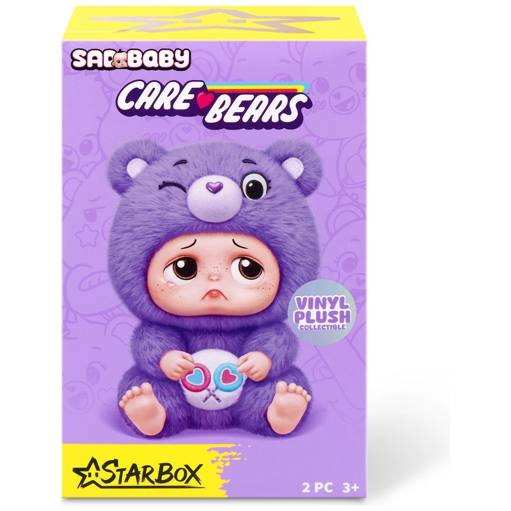 Starbox Sad Baby Care Bears Plush Keychains Blind Box Assortment