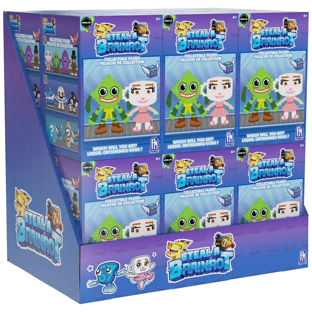 Steal A Brainrot Mystery Plush Box Assortment