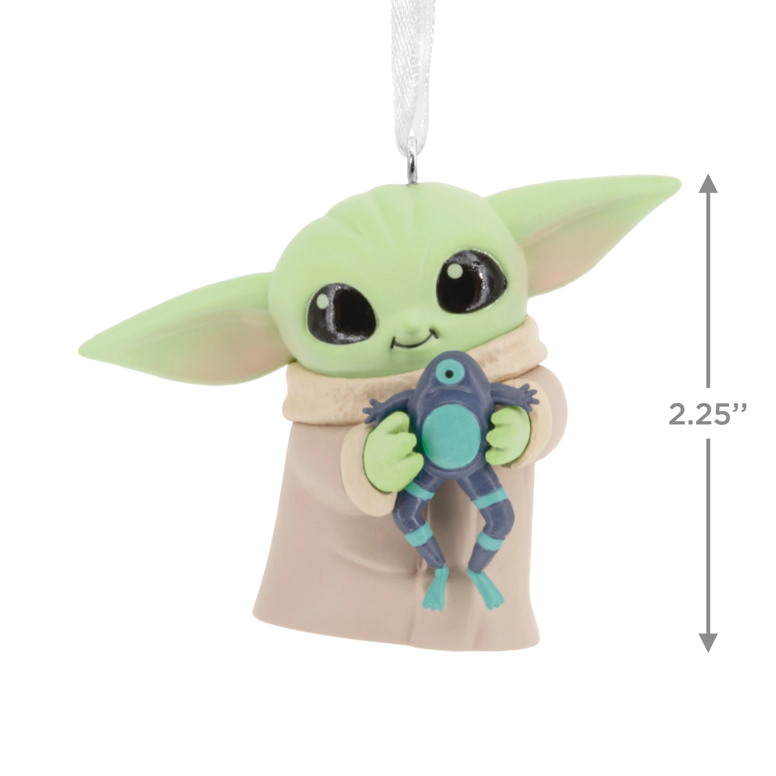 Hallmark Collectible The Mandalorian™ Ornament - Grogu™ & Arges Frog Design