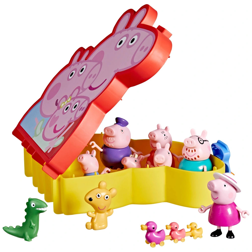 Peppa Pig Peppa's Ultimate Family Case And Figures