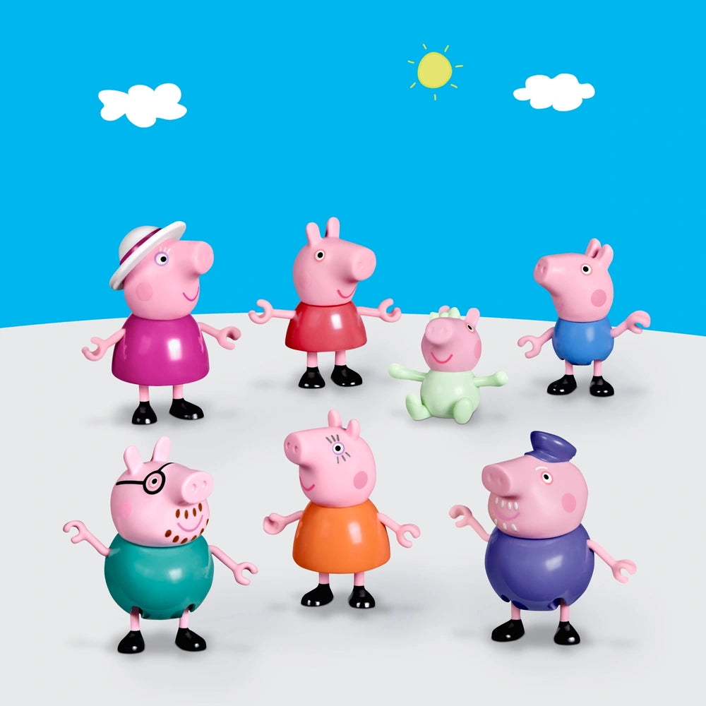 Peppa Pig Peppa's Ultimate Family Case And Figures