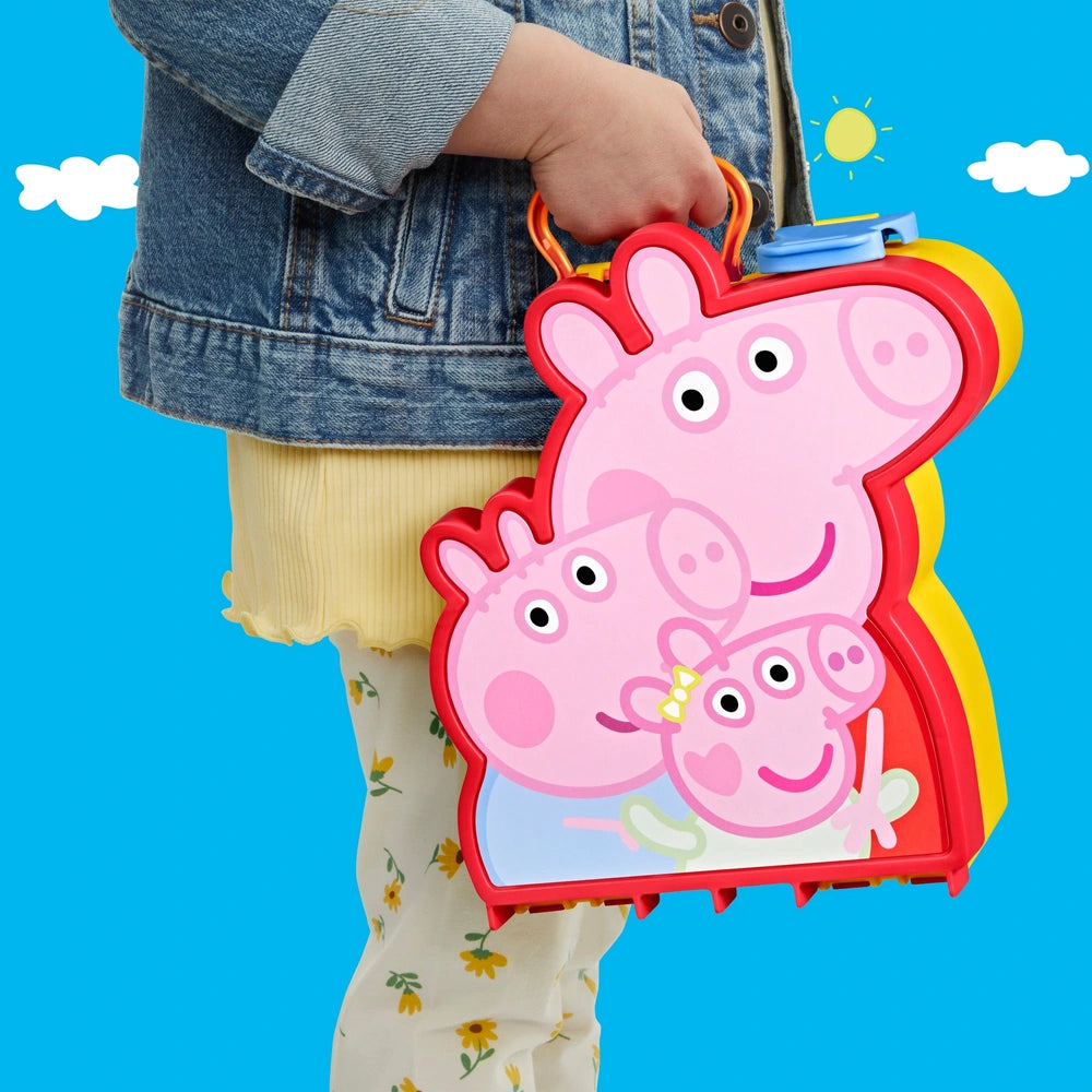 Peppa Pig Peppa's Ultimate Family Case And Figures