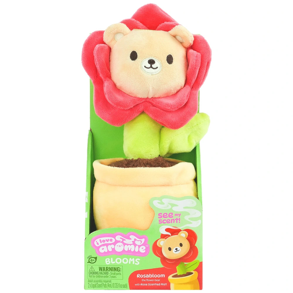 Aromie Blooms Plush Potted Flower Scents Assortment