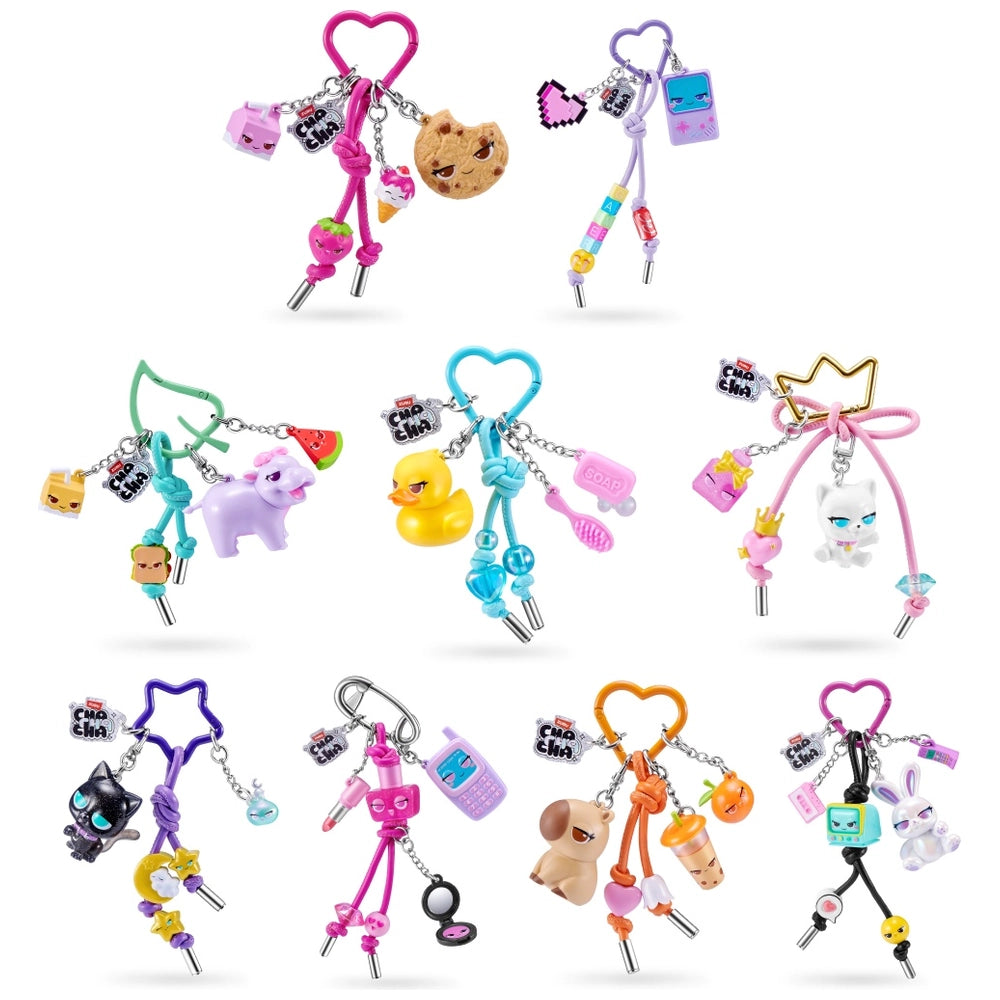 Chachacha By Zuru Charms Keychain Assortment