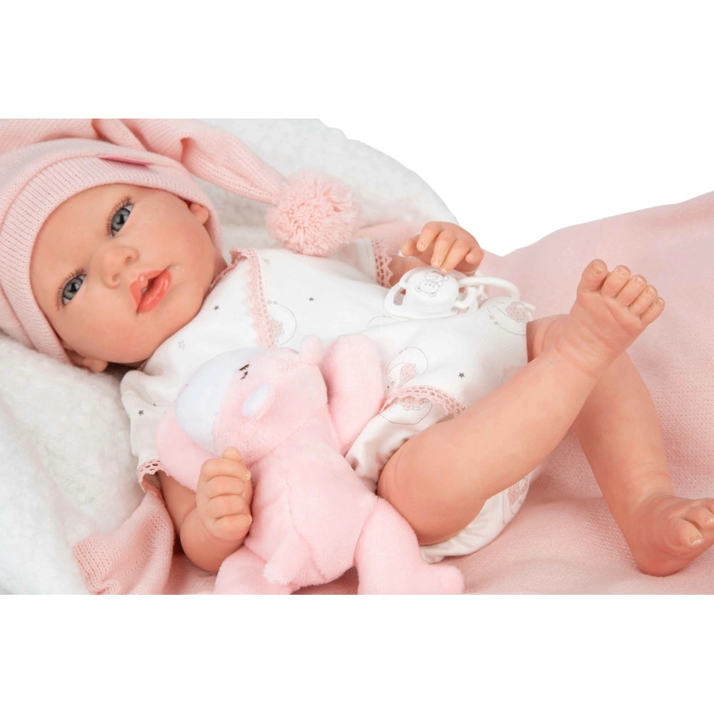 Arias Reborn Doll 40Cm Ariel With Cushion