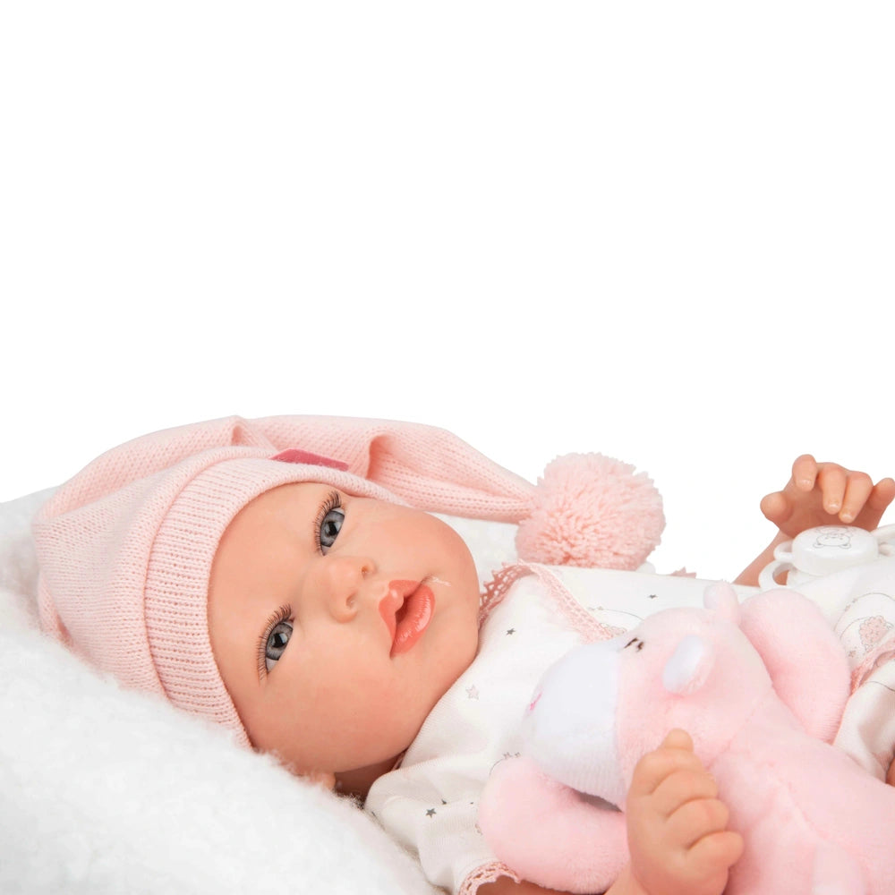 Arias Reborn Doll 40Cm Ariel With Cushion