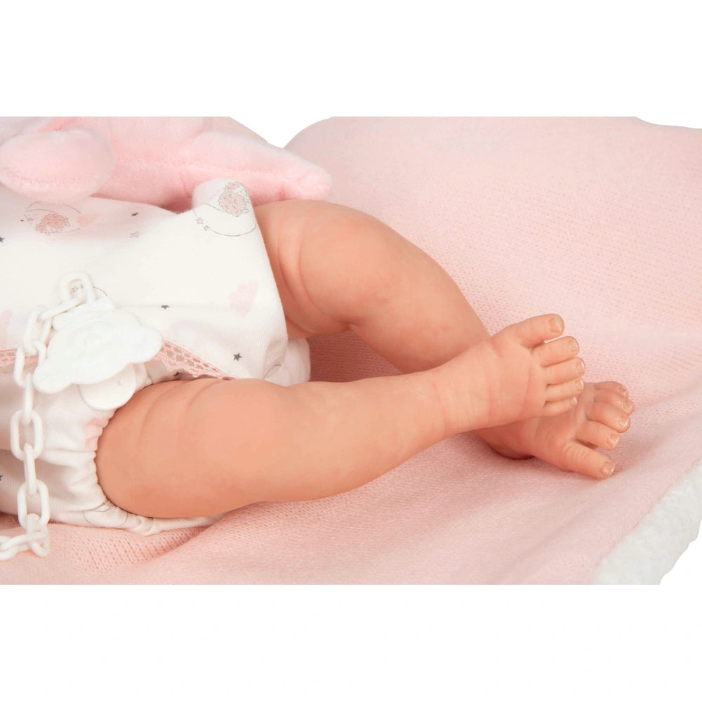 Arias Reborn Doll 40Cm Ariel With Cushion