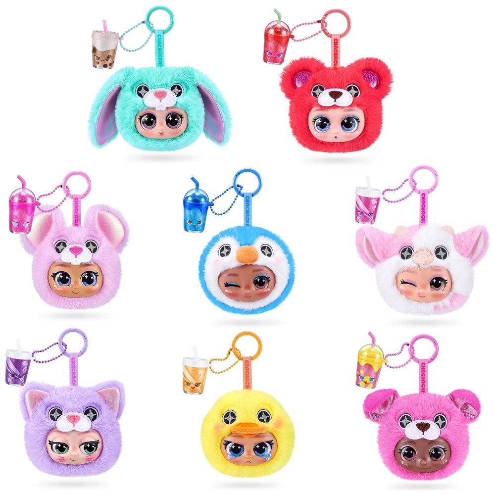 Chachacha By Zuru Character Lipgloss Keychain Assortment