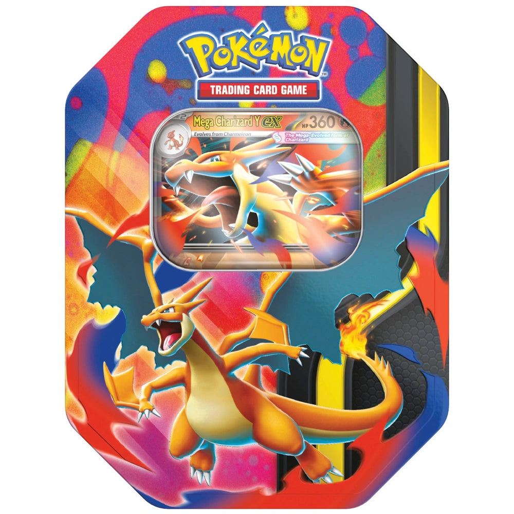 Pokémon Trading Card Game (Tcg): Mega Charizard Ex Tin Assortment