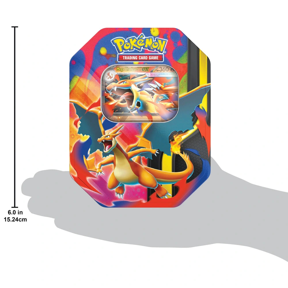 Pokémon Trading Card Game (Tcg): Mega Charizard Ex Tin Assortment