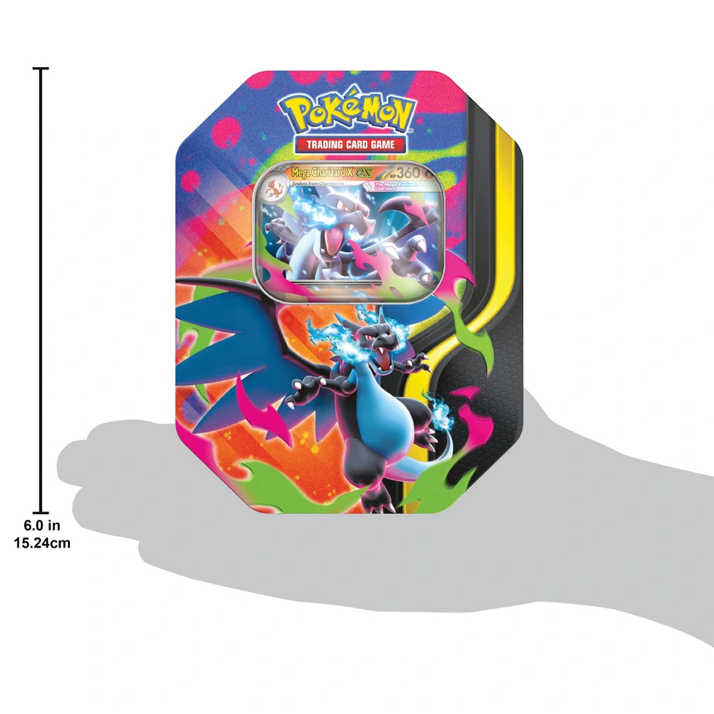 Pokémon Trading Card Game (Tcg): Mega Charizard Ex Tin Assortment