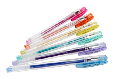 Crayola 6 Glitter Gel Pens