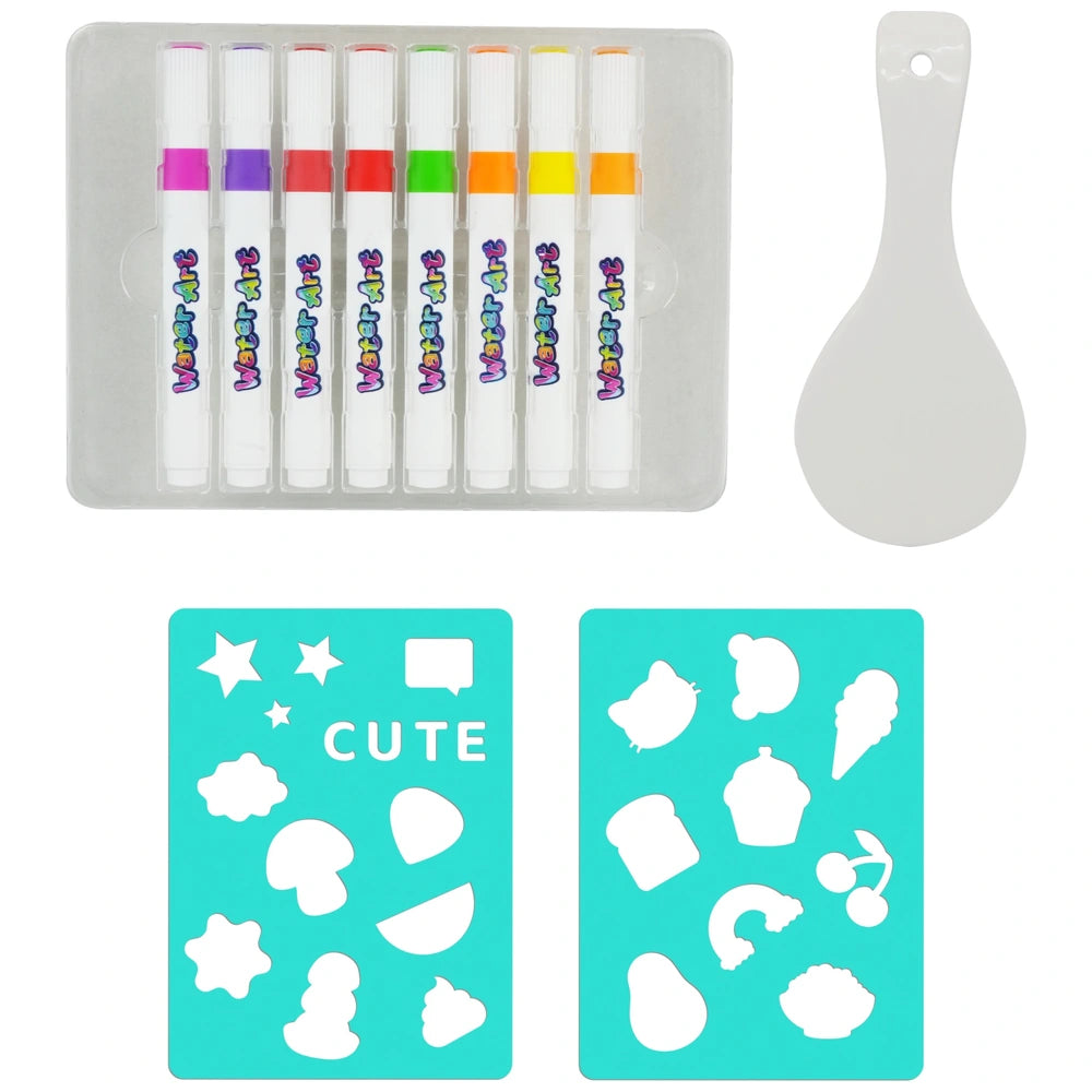 Water Art Kawaii Themed Pack - 8 Markers