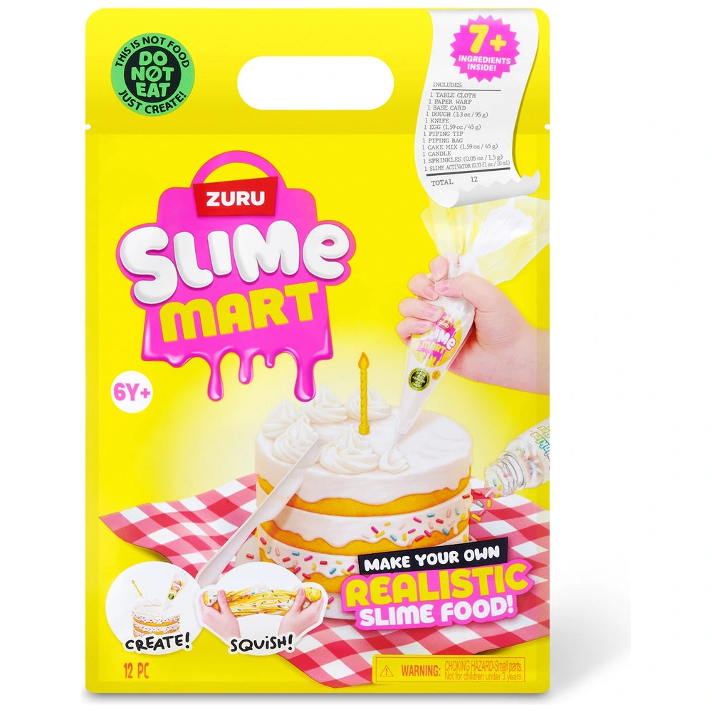 Slime Mart Shopping Bag Birthday Cake By Zuru
