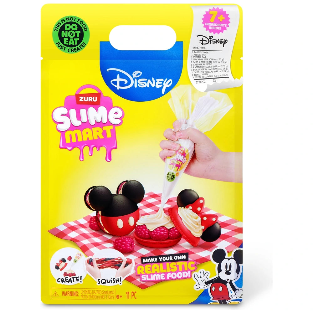 Slime Mart Shopping Bag Disney Mickey Mouse Macarons By Zuru