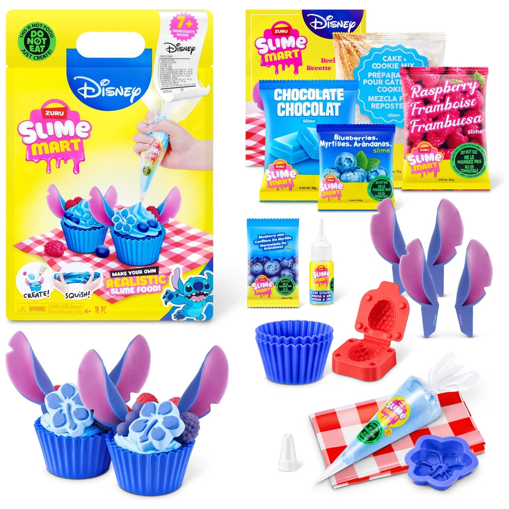 Slime Mart Shopping Bag Disney Stitch Cupcake By Zuru