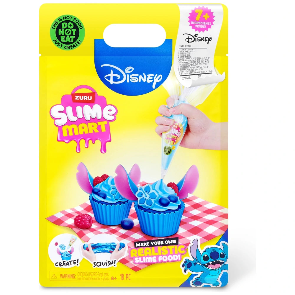 Slime Mart Shopping Bag Disney Stitch Cupcake By Zuru