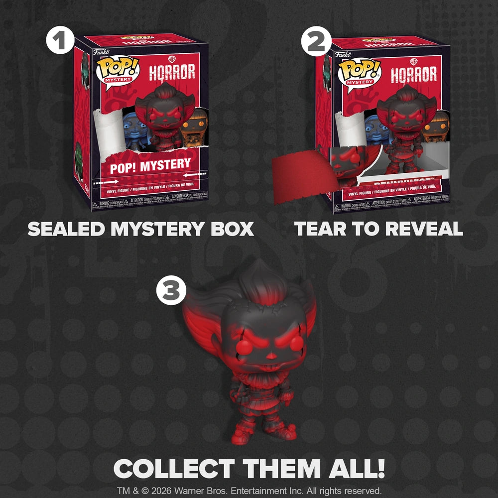 Funko Pop! Mystery: Warner Bros. Horror Assortment
