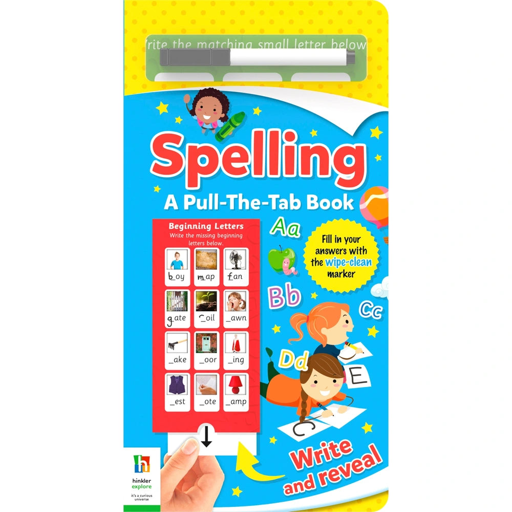 Spelling: A Pull-The-Tab Book