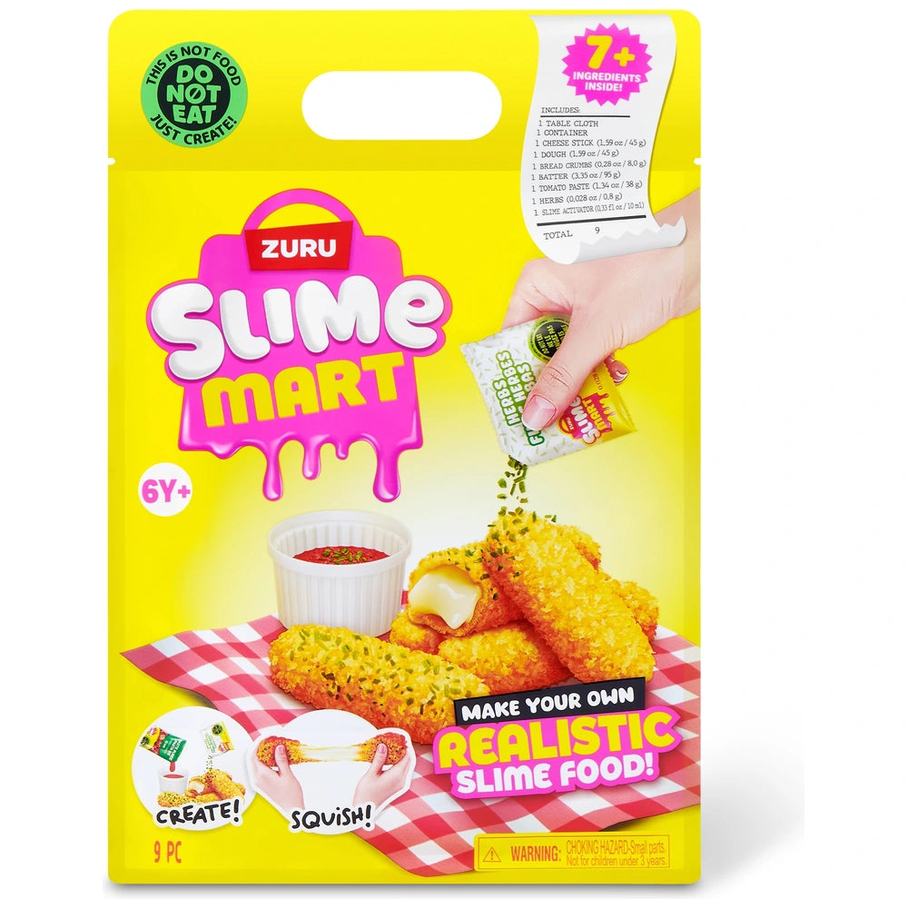 Slime Mart Shopping Bag Mozzarella Sticks By Zuru