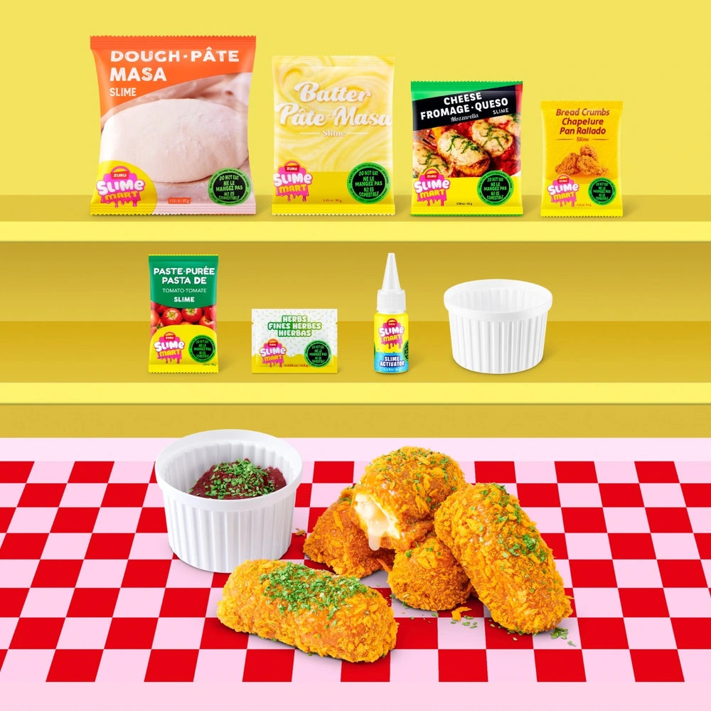 Slime Mart Shopping Bag Mozzarella Sticks By Zuru