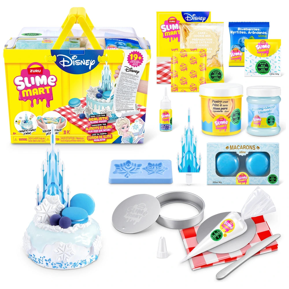 Slime Mart Shopping Basket Disney Frozen Cake By Zuru