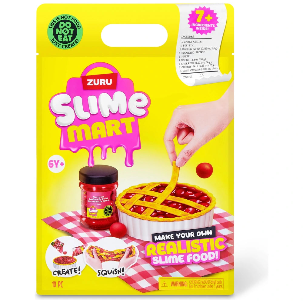 Slime Mart Shopping Bag Cherry Pie By Zuru