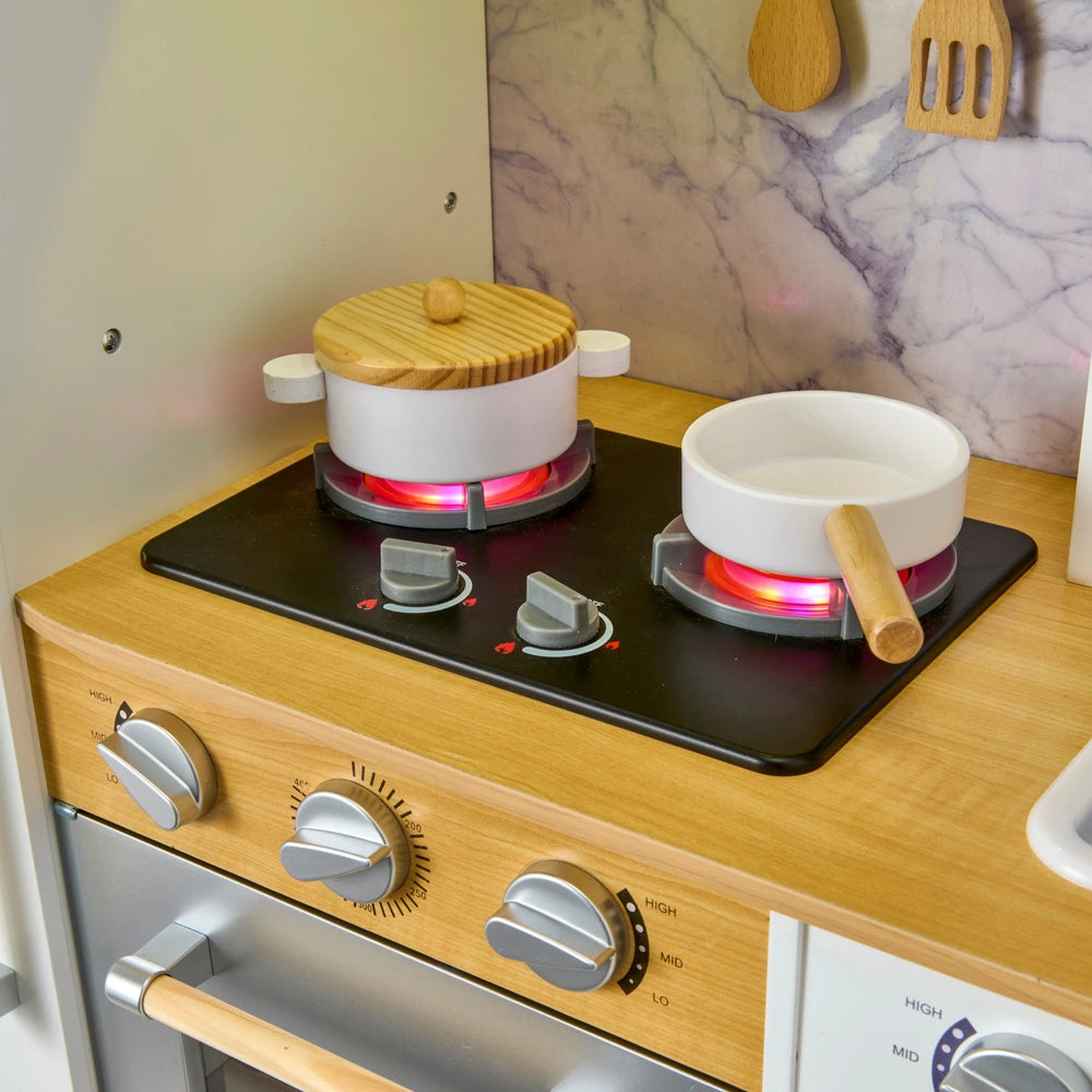Kitchen Corner Signature Wooden Kitchen With Pizza Oven