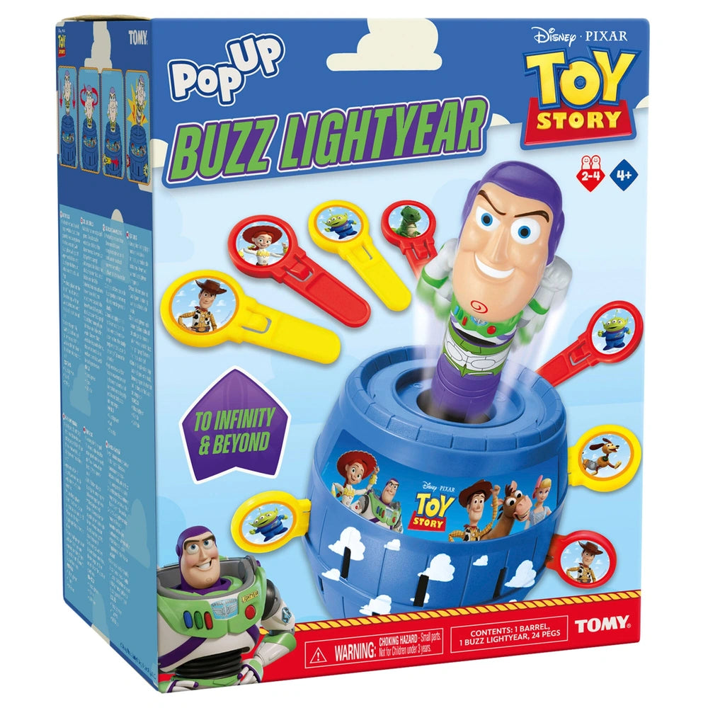 Tomy Pop-Up Disney Pixar Toy Story Buzz Lightyear Game