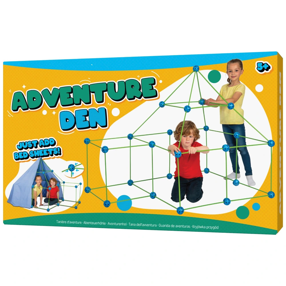 Adventure Den Blanket Fort Frame 69 Pieces