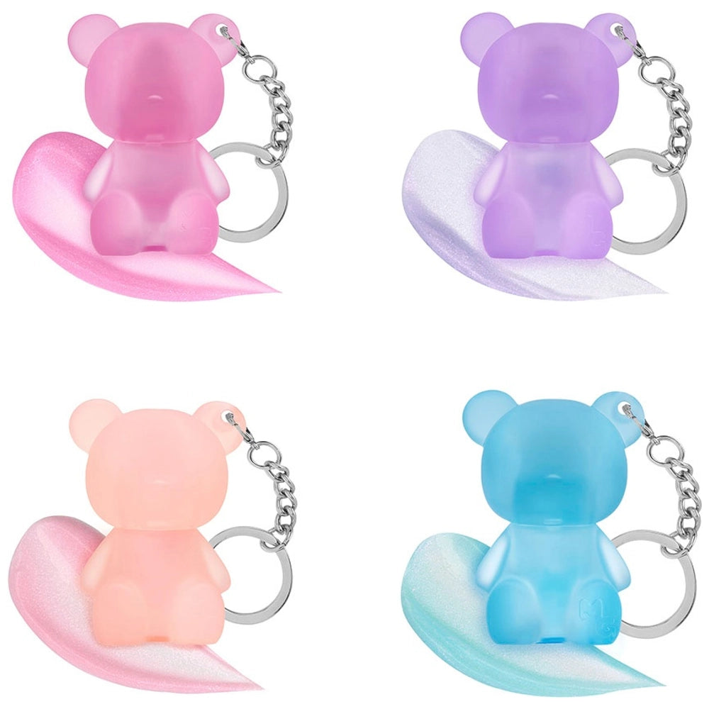Mini Glam Teddy Bear Shimmer Lotion Keyring Assortment