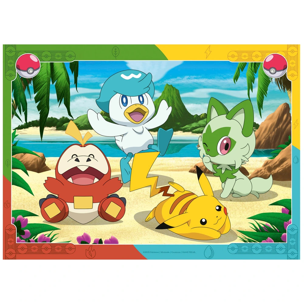 Ravensburger Pokemon Jigsaw Puzzles Bumper Pack 4 X 100 Pieces