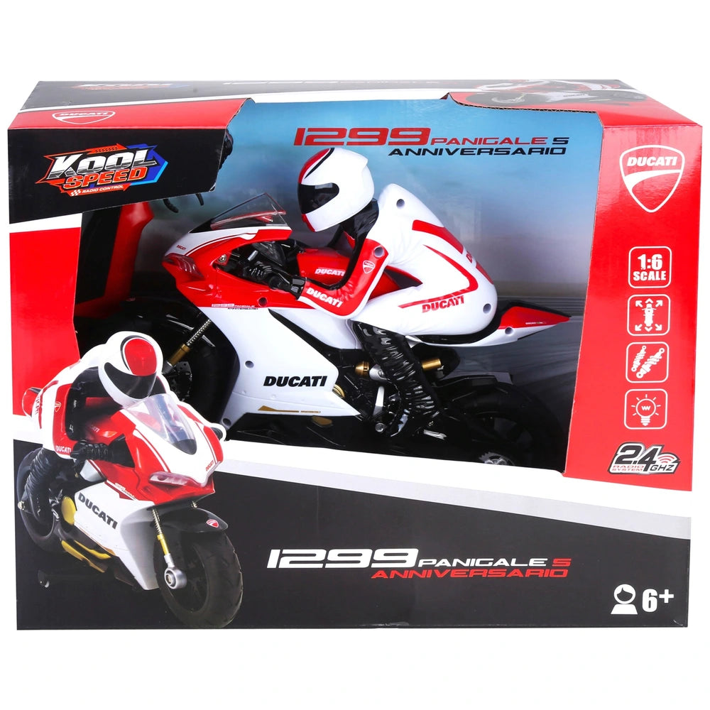 Cool Speed 1:6 Remote Control Ducati 1299 Panigales S Anniversario Motorcycle