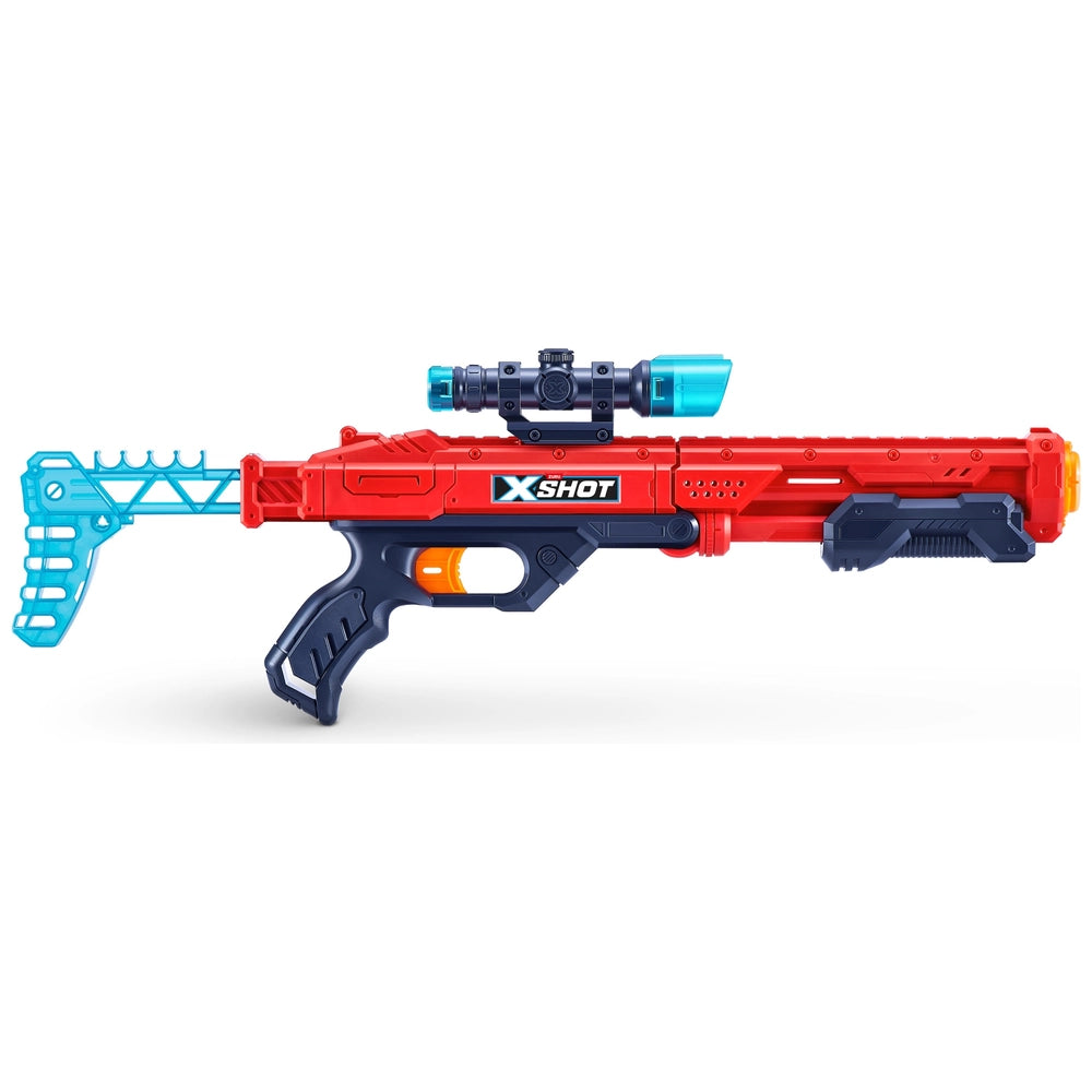 Xshot By Zuru Excel Ranger X8, Hawk Eye, Fury 4 & Micro Blasters With 24 Darts 4 Pack