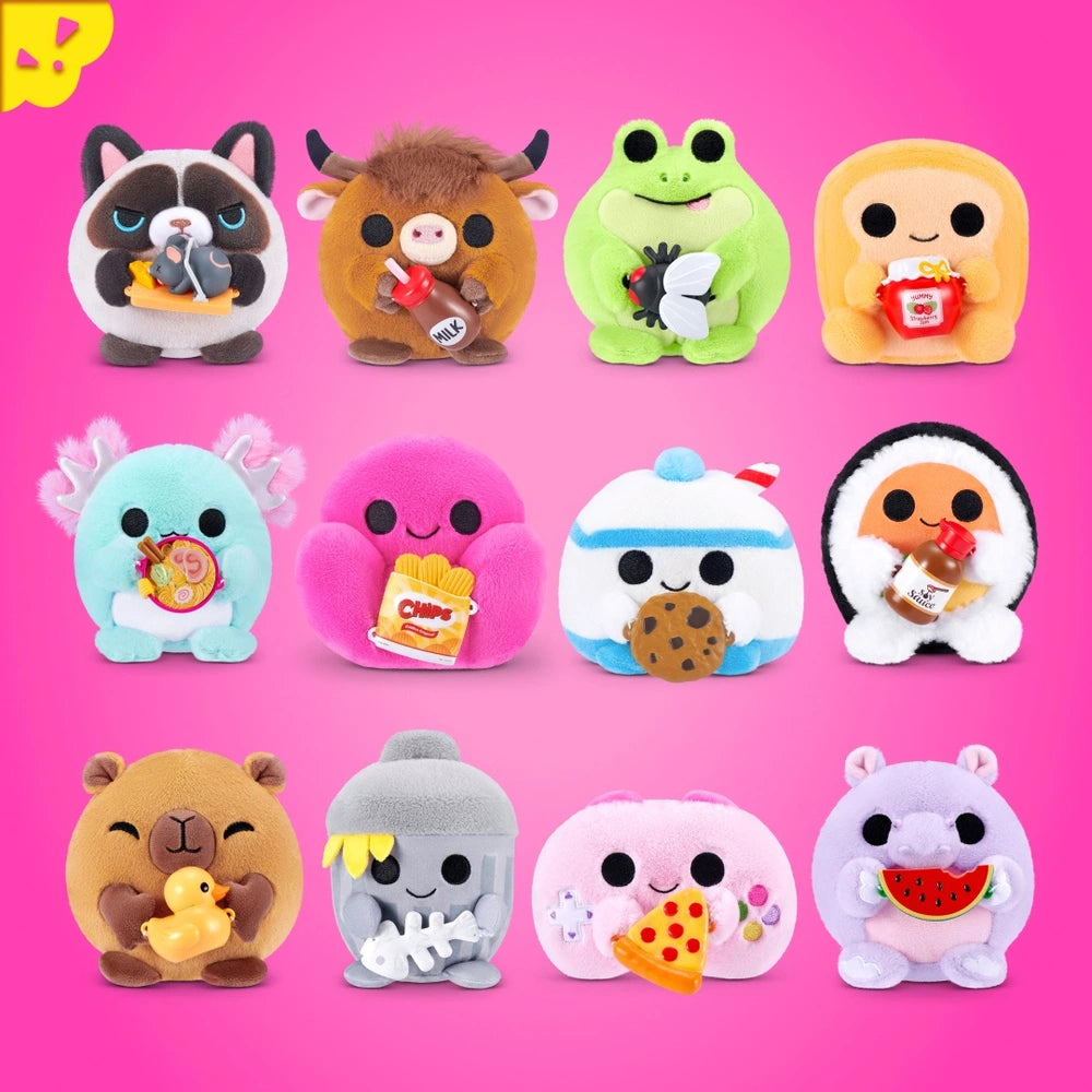 Snackles By Zuru Series 2 Plush 12Cm Assortment