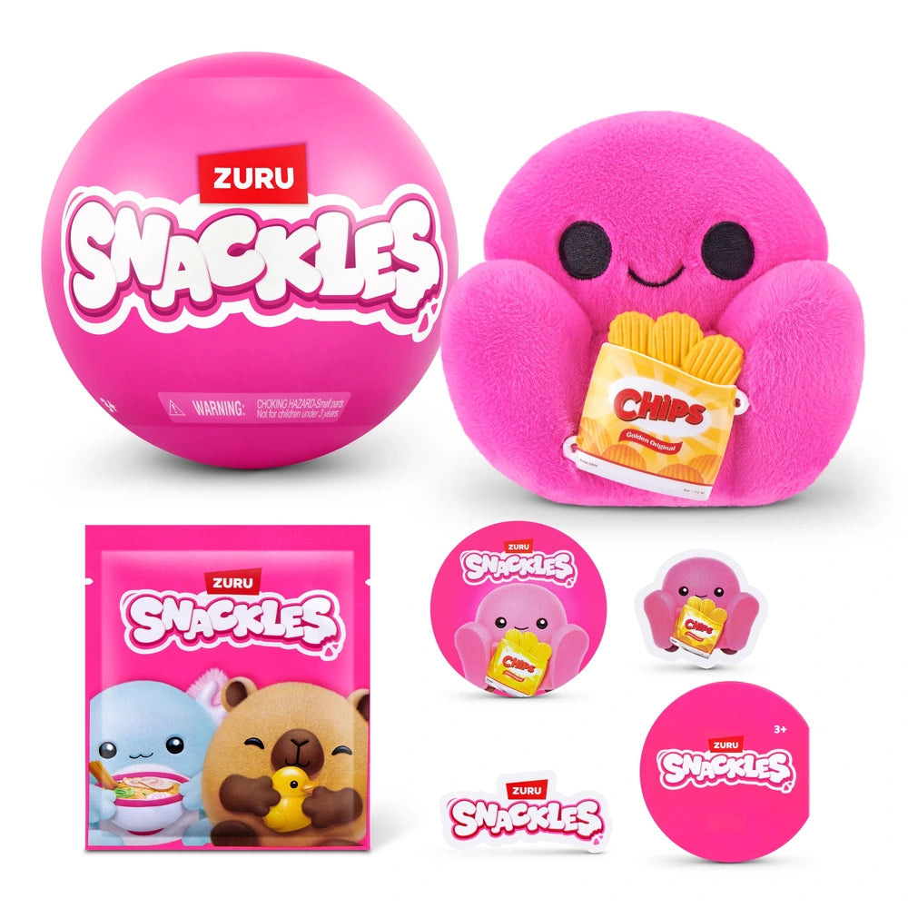 Snackles By Zuru Series 2 Plush 12Cm Assortment