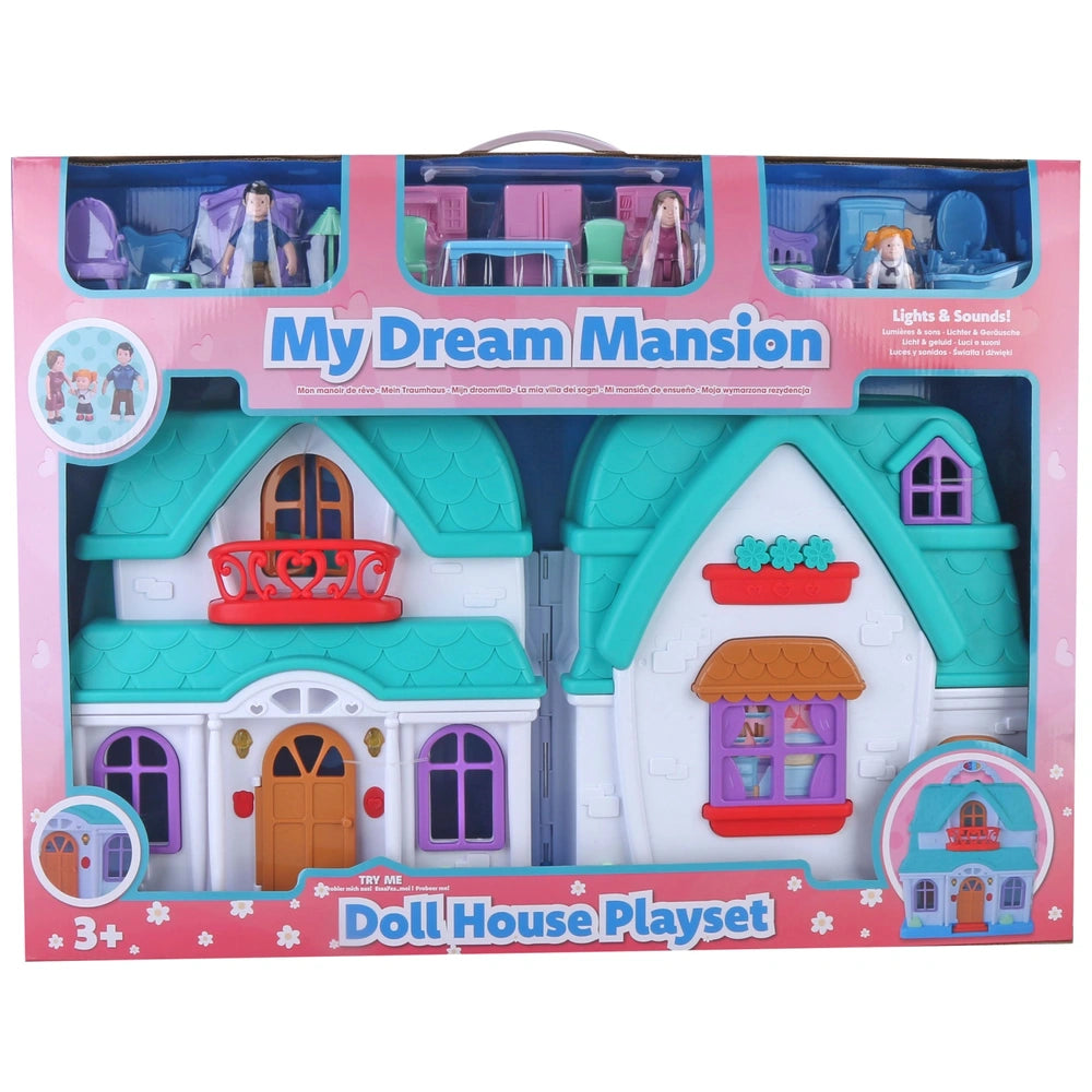 My Dream Mansion Doll House Playset