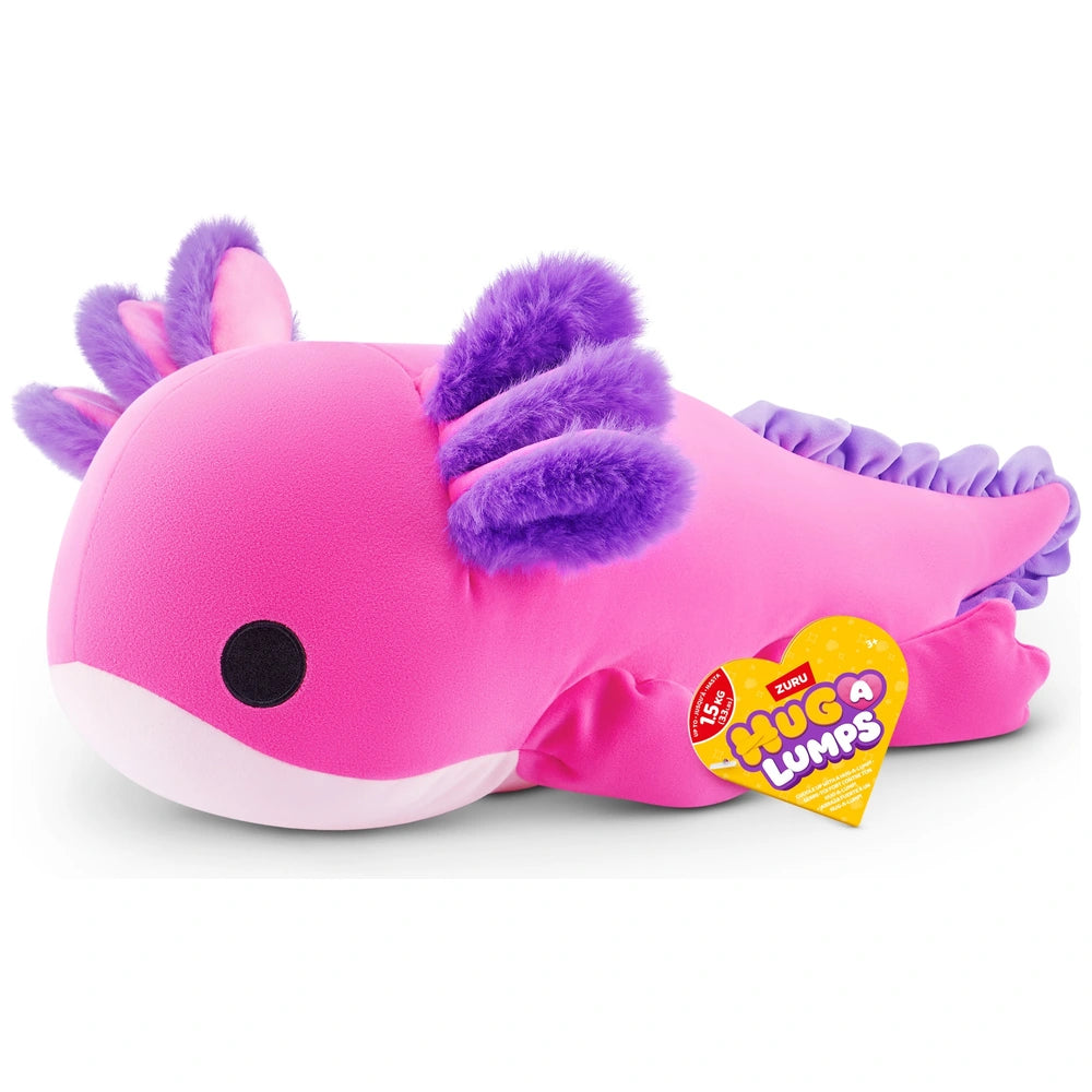 Hug-A-Lumps By Zuru Weighted Plush Axolotl