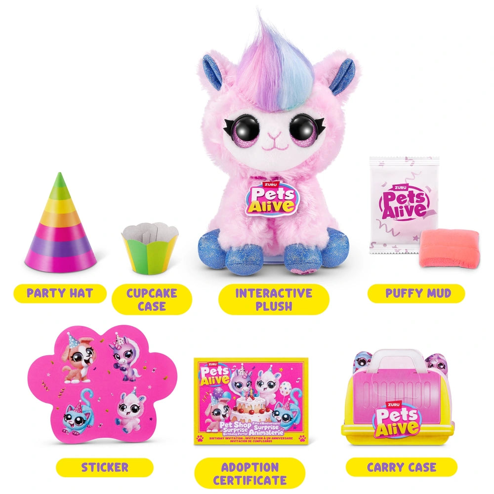 Pets Alive By Zuru Pet Shop Surprise Birthday Party Set