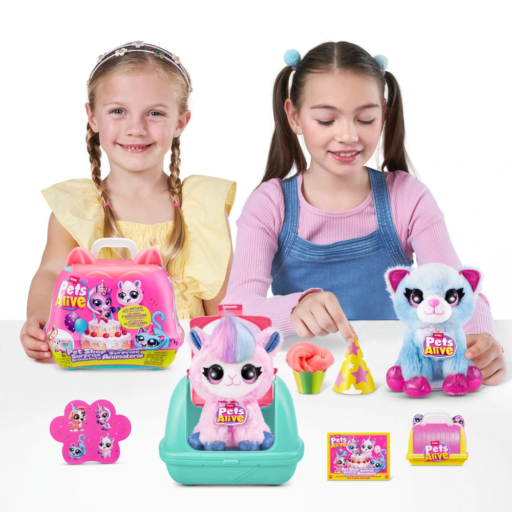 Pets Alive By Zuru Pet Shop Surprise Birthday Party Set