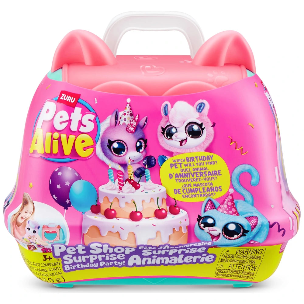 Pets Alive By Zuru Pet Shop Surprise Birthday Party Set