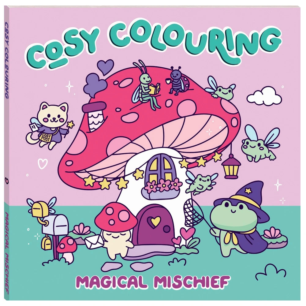 Art Maker Cosy Colouring Book Magical Mischief