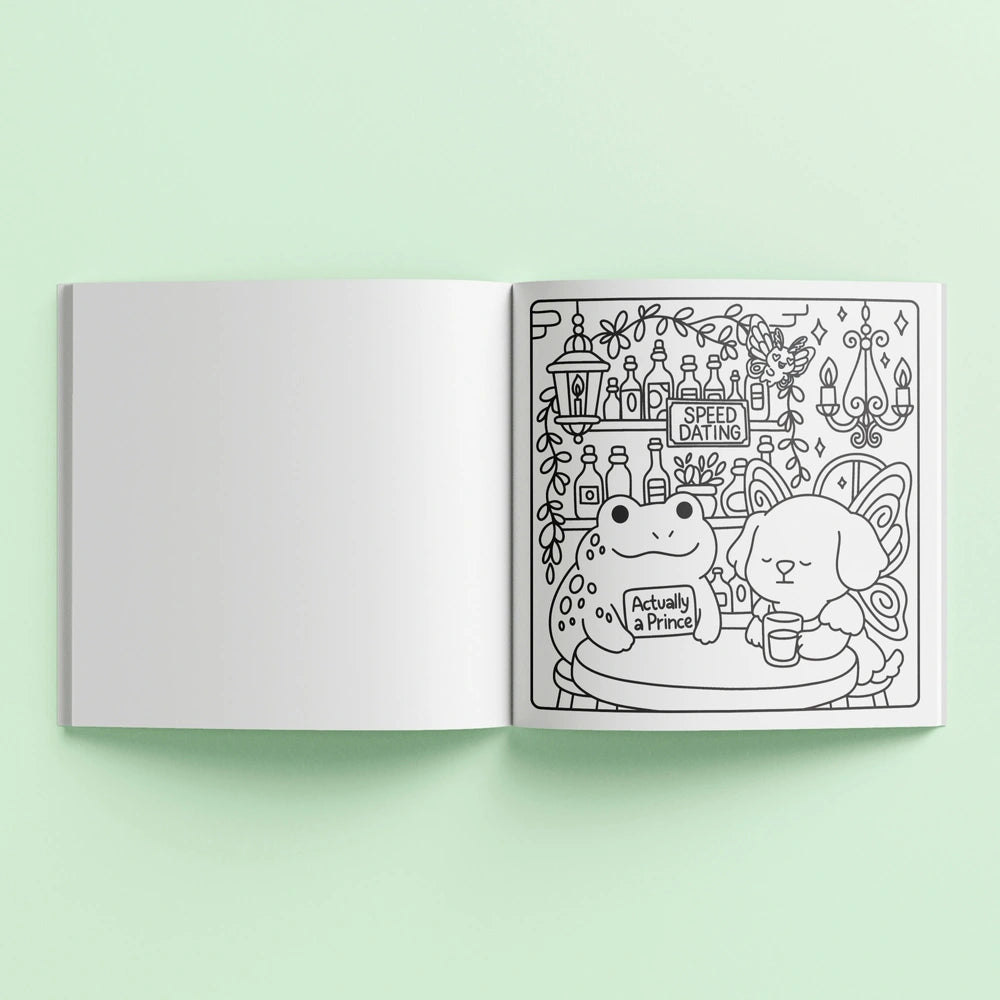 Art Maker Cosy Colouring Book Magical Mischief