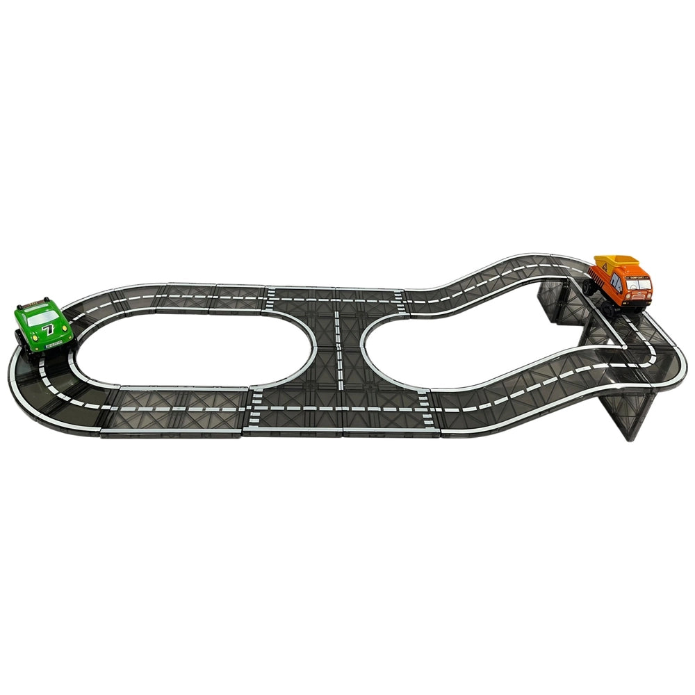 Magnetic Tiles Vehicles 44-Piece Set