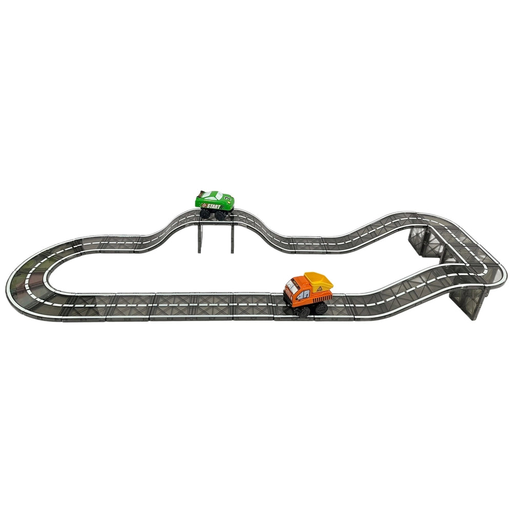 Magnetic Tiles Vehicles 44-Piece Set