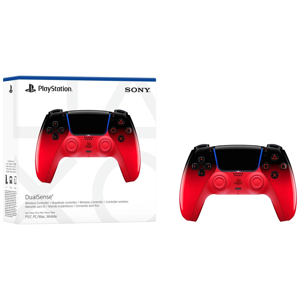Playstation 5 Techno Red Dualsense Wireless Controller
