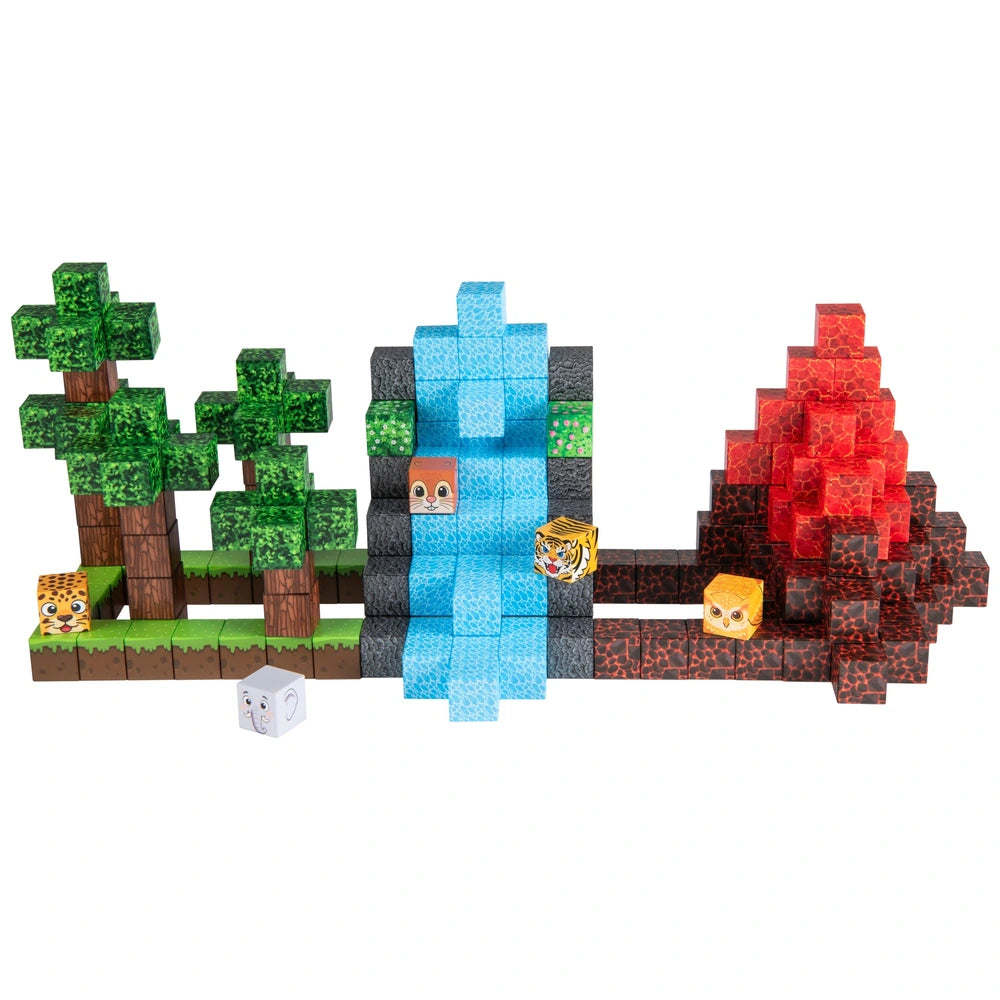 Magnetic Cubes 200-Piece Building Set
